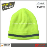 High Visibility Warm Reflective Safety Knitted Hat