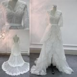 Newest Lace Evening Bridal Wedding Dress Gown Made in China Bz147-7