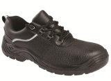 Ufa077 Black Iron Steel Toe Cheap Safety Shoes for Construction Workers