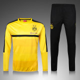 Yellow Sports Suit Tracksuit Ventilation Dry Moisture Wicking Sportswear for Warm up
