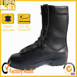 2017 Newest Black Genuine Leather Military Combat Boots