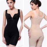 Women Shaper Underwear Seamless Bamboo Slimming Bodysuit (53076)