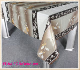 PVC Printed Tablecloth with Nonwoven Backing in Roll Wholesale