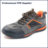 Rubber Outsole PU Leather Lightweight Safety Footwear