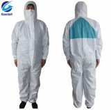 SMS Disposable Nonwoven Coverall with Type 5 and Type 6