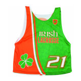 Custom Dye Sublimation Lacrosse Jerseys Lacrosse Shirts Pinnie with Your Logo