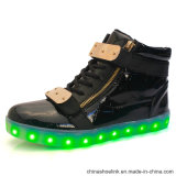 Wholesale Men's Rechargeable LED Skateboard Sneakers Shoes