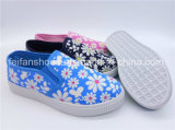 Hotsale Kids Slip-on Canvas Shoes Casual Shoes Injection Footwear (ZL1017-4)