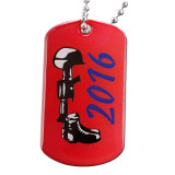 Custom Cheap Metal Stamped Dog Tag (DT-036)