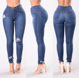 Women Fashion Jeans Cotton Spandex Skinny Women Jean