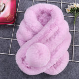 Colorful Superior Quality Best Price Faux Rabbit Fur Scarf