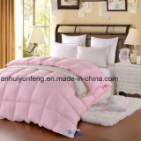 Pink Color Microfiber Quilt/Polyester Duvet/Down Alternative Comforter