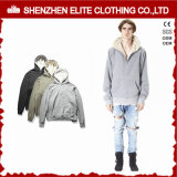 Winter Man Factory Price Casual Fleece Grey Hoodie (ELTHSJ-1161)