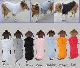 Basic Pure Color Hoodie Dog Shirt Pet Coat for Large Dogs