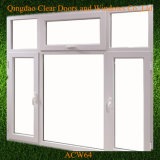 White Frame Color Aluminum Windows with Top Awning