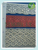 Cotton Crochet Lace for Clothing and Textile