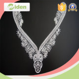 New Arrival Floral Pattern Swiss Embroidery Chemical Neck Lace