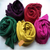 Fashion Winter Scarf Simple Design Solid Color Shawl Hijab Scarf