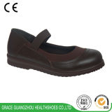 Grace Ortho High Quality Leather & Stretchable Fabric Women Diabetic Shoes