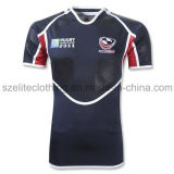 Latest Quick Dry Polyester Rugby Jersey (ELTRJJ-78)