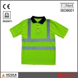 Custom Mens Workwear Cheap Embroidered Safety Polo Tshirt