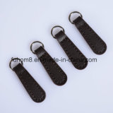 Custom H-Quality Garment Leather Zipper Pull/Zipper Puller