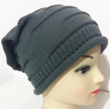 100% Acrylic/Wool Cap Beanie Hat Men and Women Like Knitted Caps Embroidered Cap