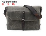 Washed Canvas Messenger Shoulder Bag Leisure Sport Laptop Bags (RS-82065K)