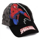 Custon Carton Spiderman Sublimation Logo Kids Cap