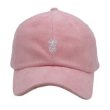 Custom Suede Baseball Cap with Embroidery