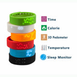 W2 Smartband Bracelet Time Display with Sleep Monitor Waterproof Wristband