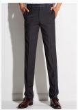 Men's Wrinkle-Free Formal Business Suit Trousers