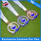 High Quality Sports Metal Medal with Ribbon