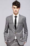 Tailor Made Classic Smooth Feel Vest Pant Gray Men Suit