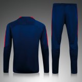 Male Royalblue Anti-Static, Windproof Solid Long Sleeved Football Jersey Jacket