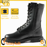 Military Combat Boots with Side Zipper