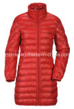 Women's Winter Long Padded Nylon Down Jacket