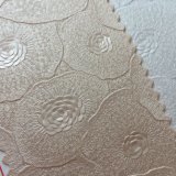 Synthetic Floral Design PVC Leather for Wall Upholstery