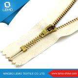 Zipper Two Way Separating Swiss Gold Metal Zipper