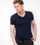 2015 New Product Man's Shirt Short Sleeve V-Neck T Shirt