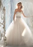 Lace Appliques Ball Gown Bridal Wedding Dresses (WMA3051)