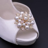 Decoration Shoes Flower Girl Shoes Jeweled Ornament for Shoe