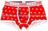 New Print Design Cotton Men's Boxer Brief Underwear with Eco Permit