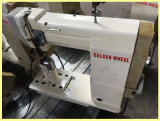 Used Single Needle Post Bed Driven Roller Feed Sewing Machine (CS-8810)