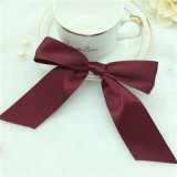 New Arrival 16mm Gold Edged Satin Ribbon Bow