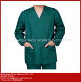New Design Durable Made in China Hospital Lab Coat Designs (H46)