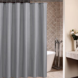 Plaid Printed Polyester Fabric Bathroom Shower Curtain for Hotel (18S0060)