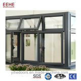 Residential Black Aluminium Windows Price in Pakistan with Flyscreen