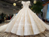 Aoliweiya Arabic Champagne Ball Gown Wedding Dress