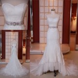 Popular New Design Mermaid Lace Bridal Wedding Dress 2018